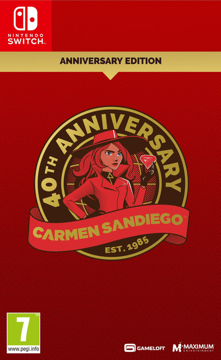 Juego Carmen Sandiego 40th Annv. Edt. Switch