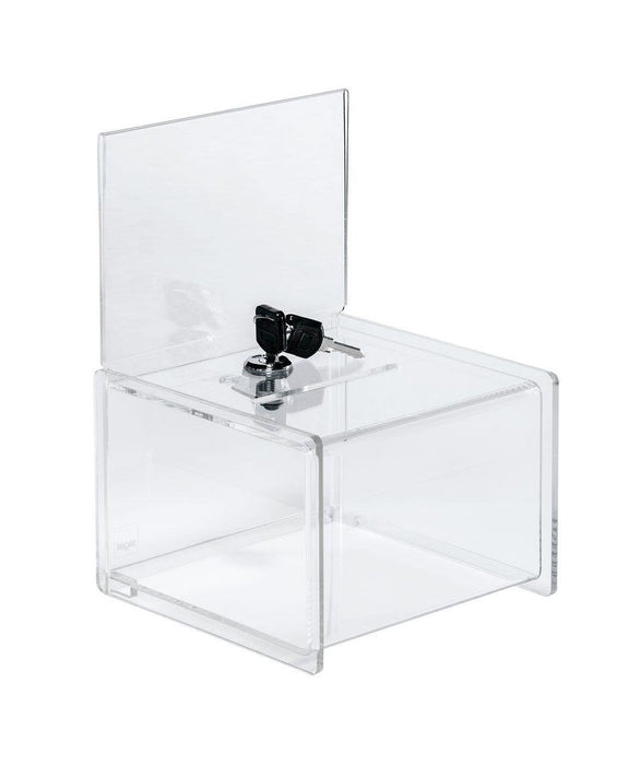 Sigel Aktionsbox Con Einwurf Cerradura Va151 Transparente B X H T 15