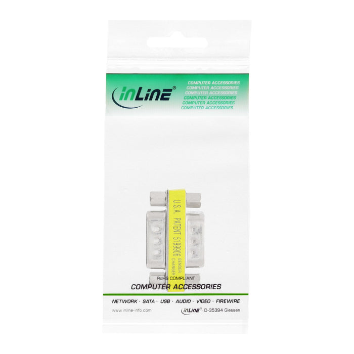 Inline Gender Changer Serial Adapter Db9 Macho A Macho