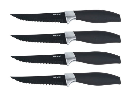 EAN 4008838374443 - WENKO Otis Acero inoxidable 4 pieza(s) Cuchillo para carne imagen 1