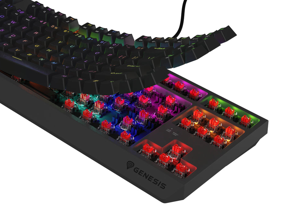 EAN 5901969443264 - GENESIS Thor 230 TKL Lite teclado Juego USB QWERTY Inglés Negro imagen 15