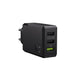 EAN 5903317227830 - Green Cell CHARGC03 cargador de dispositivo móvil Universal Negro Corriente alterna Carga rápida Interior imagen 1