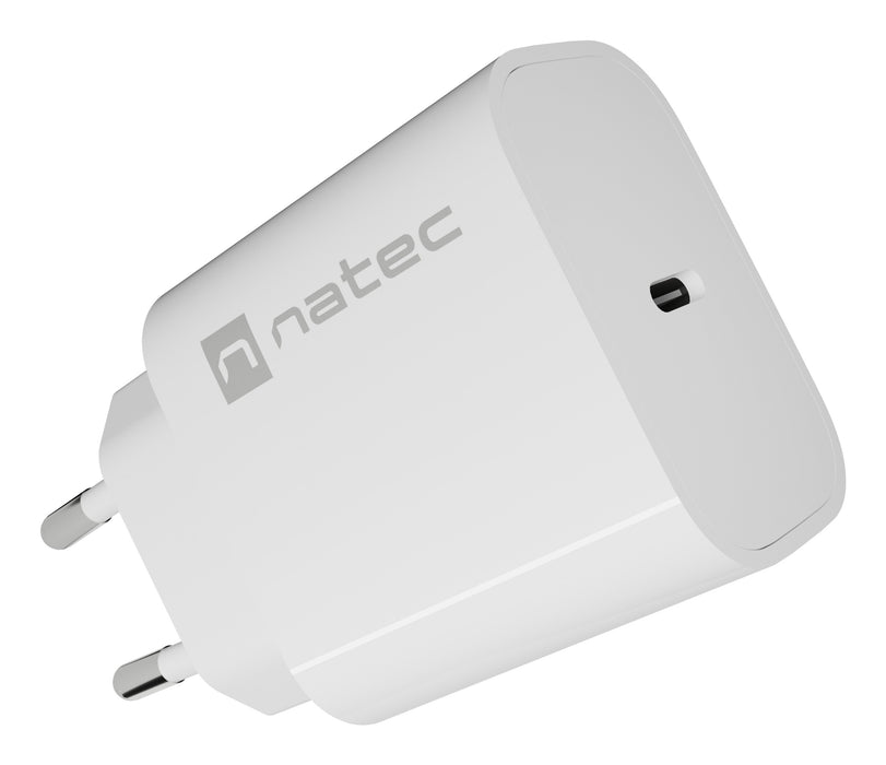 EAN 5901969450132 - NATEC NUC-2394 cargador de dispositivo móvil Universal Blanco Corriente alterna Carga rápida Interior imagen 3