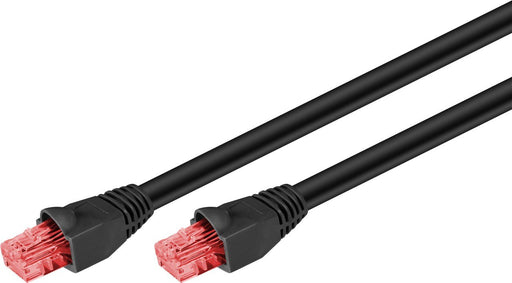 EAN 4040849554346 - Goobay 55434 cable de red Negro 20 m Cat6 U/UTP (UTP) imagen 1