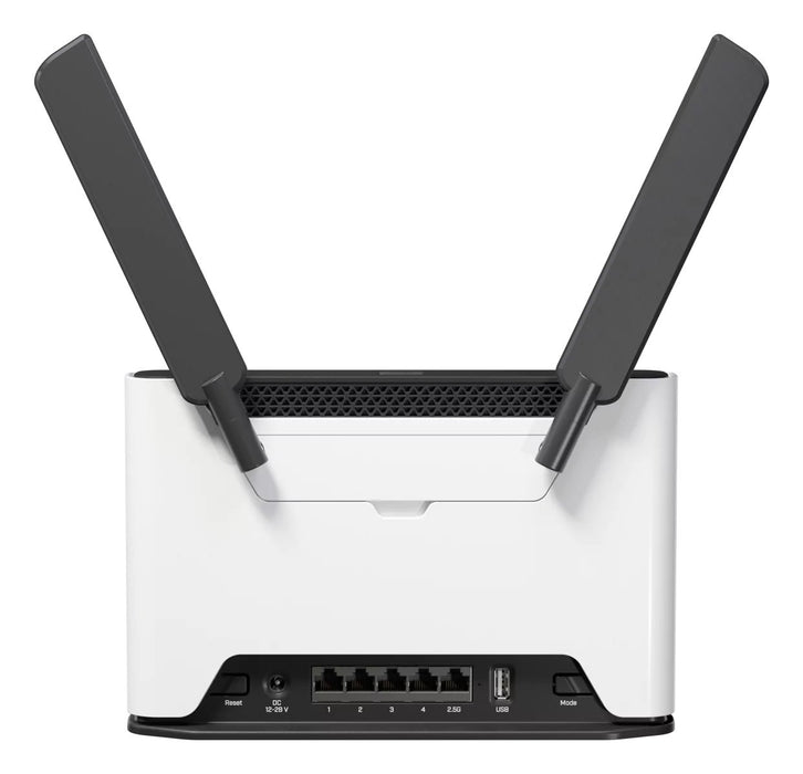 EAN 4752224010094 - Mikrotik Chateau LTE7 ax router inalámbrico Gigabit Ethernet Doble banda (2,4 GHz / 5 GHz) 4G Negro, Blan imagen 1