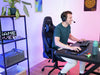 EAN 8713439244359 - Trust GXT 708B Resto Silla para videojuegos universal Negro, Azul imagen 6