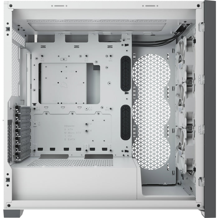 EAN 0840006627531 - Corsair iCUE 5000X RGB Midi Tower Blanco imagen 11