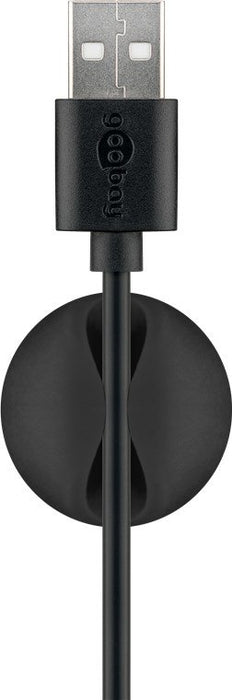 EAN 4040849950407 - Goobay 95040 organizador de cables Universal Soporte para cables Negro 5 pieza(s) imagen 6