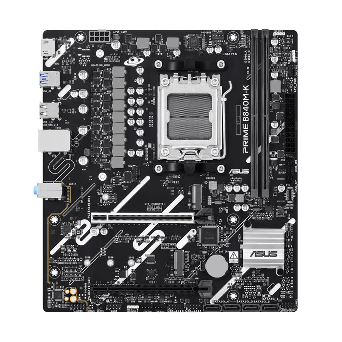 Placa  Base Asus Prime B840m-K Amd,Am5,Ddr5,Matx  90mb1pk0-M0eay0