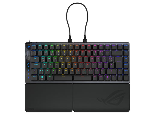 EAN 4711636056007 - ASUS ROG Falcata teclado Juego USB + RF Wireless + Bluetooth QWERTZ Alemán Negro imagen 1