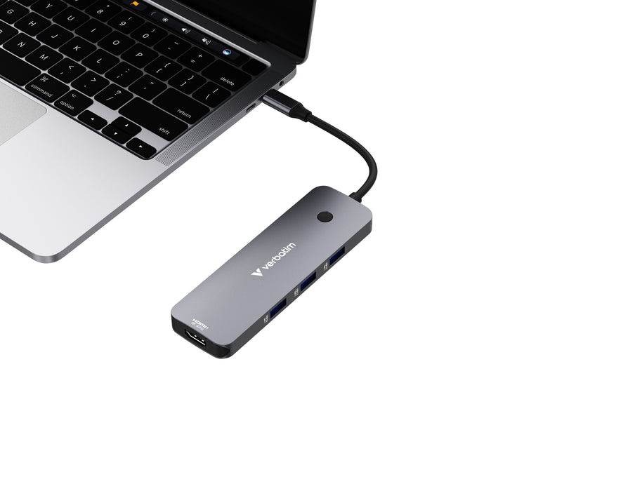 EAN 0023942321514 - Verbatim CMH-08 USB Tipo C 5000 Mbit/s Plata imagen 3