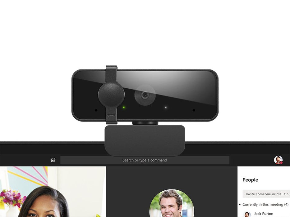 EAN 0195892122494 - Lenovo 310 cámara web 1920 x 1080 Pixeles USB 2.0 Negro imagen 6