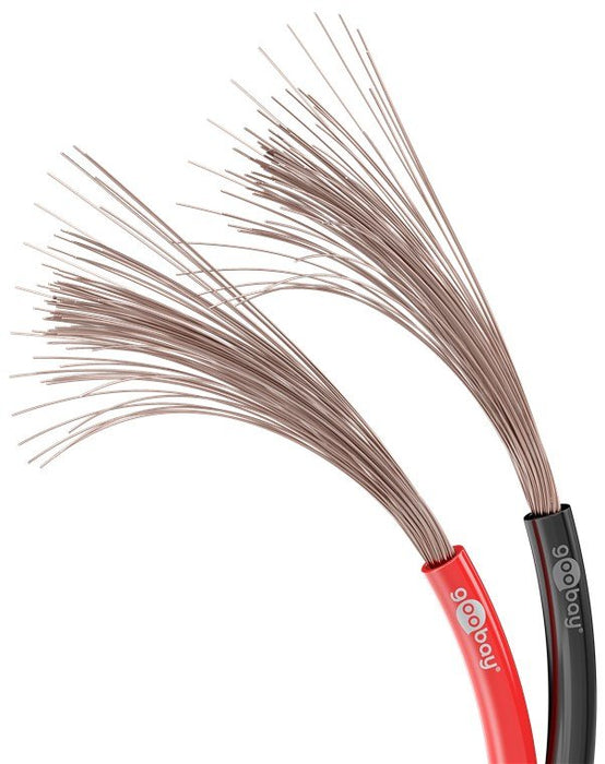 EAN 4260074972788 - Goobay 67728 cable de audio 10 m Negro, Rojo imagen 4