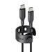 EAN 5715685027635 - PanzerGlass empower™ by ® Racing 60W USB-C to USB-C Cable | USB 2.0 | 2M | Space Black cable USB Negro imagen 2