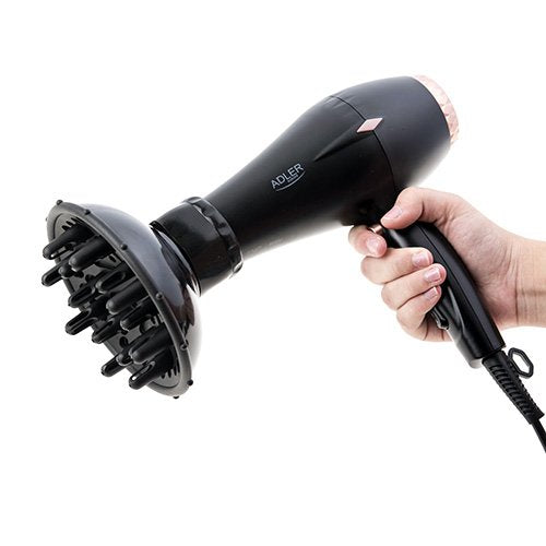 EAN 5908256838680 - Adler AD 2244 secador 2000 W Negro, Bronce imagen 2