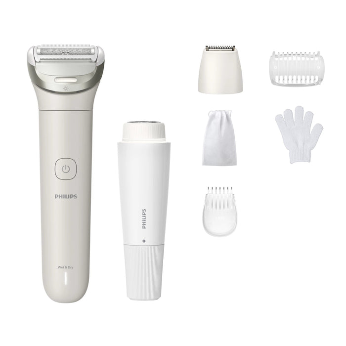 EAN 8720689037655 - Philips SHAVER Series 8000 BRL159/00 maquinilla de afeitar para mujer 1 cabezal(es) Recortadora Blanco imagen 1