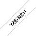 EAN 4977766691833 - Brother TZE-N231 cinta para impresora de etiquetas Negro sobre blanco TZ imagen 1