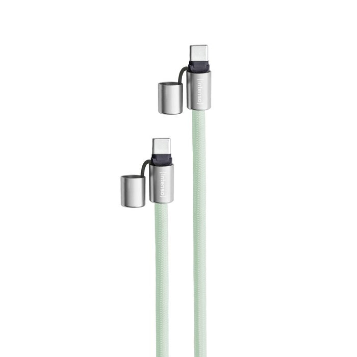 EAN 4034303037131 - Intenso Handykette als Lade- + Datenkabel USB-C bis 1,65m grün cable USB USB C Verde imagen 3