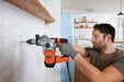 EAN 5035048730515 - Black & Decker BEHS03K 900 RPM SDS Plus Negro, Naranja imagen 4