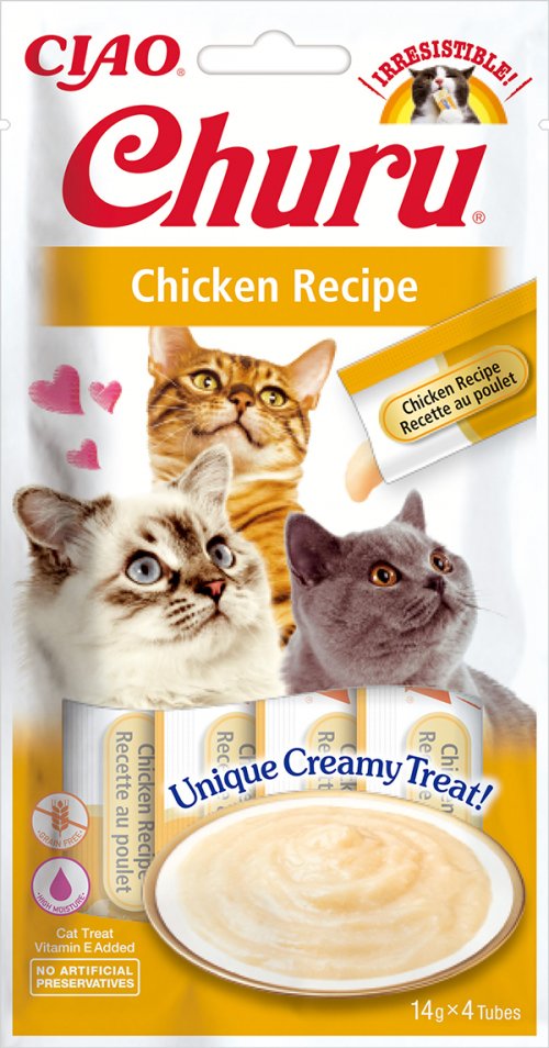 EAN 8859387700698 - CIAO Churu Chicken Recipe Gato Premio Pollo 14 g imagen 1
