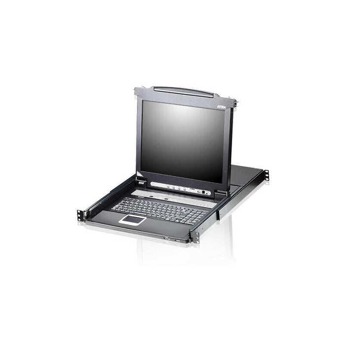 8 Port 19" Lcd Kvmp Switch, Usb Port Integrated