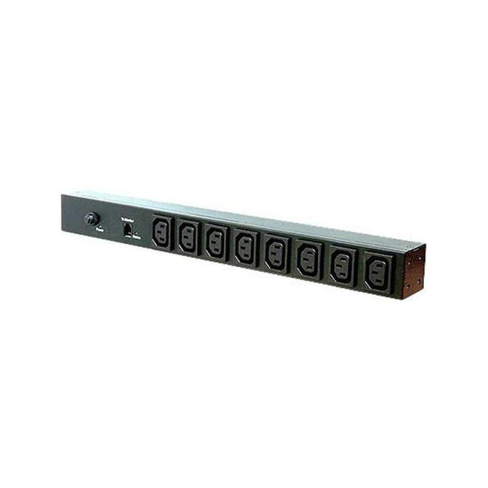 8 Ports Rack Pdu 1u 16a 230v  Iec320 C20 Plug 8xc14