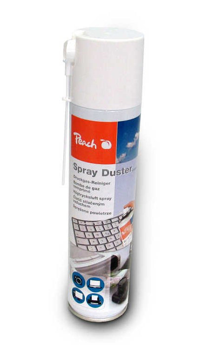 EAN 7640124892483 - Peach 313278 kit de limpieza para computadora Teclado Espray para limpieza de equipos 400 ml imagen 1