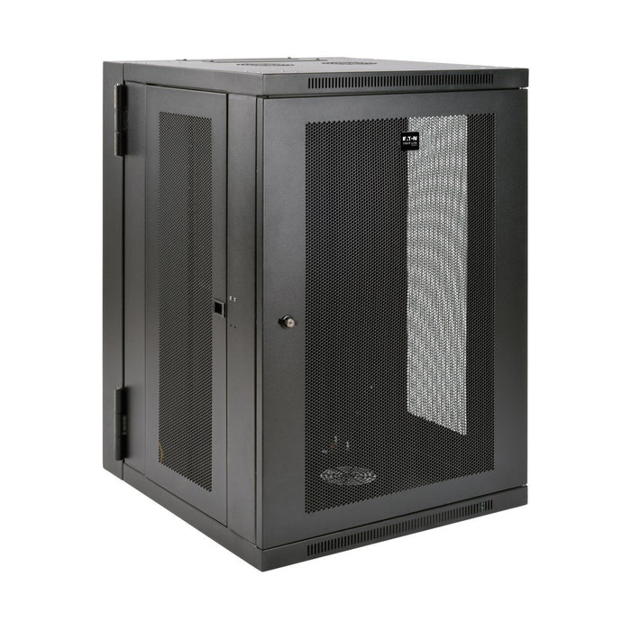 Smartrack 18u Ups-Depth Wall-Mount Half-Height Rack Enclosure Hinged Back