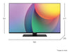 EAN 5025232964956 - Panasonic TB-43W60AEZ Televisor 109,2 cm (43") 4K Ultra HD Smart TV Wifi Negro imagen 2