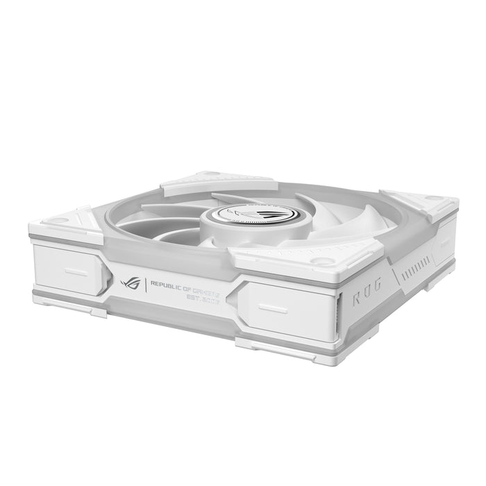 Ventilador Pc Asus Rog Eurux Gr120 Fan Argb Blanco 3in1