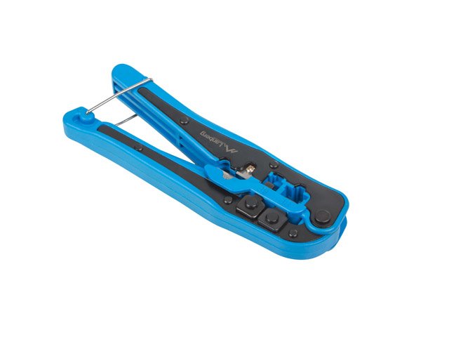 EAN 5901969418224 - Lanberg NT-0202 crimpadora Herramienta para prensar Negro, Azul imagen 1