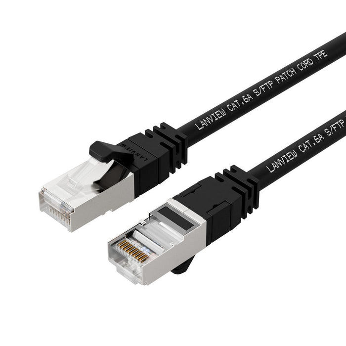 EAN 5715063278239 - Lanview LV-SFTP6A015B cable de red Negro 1,5 m S/FTP (S-STP) imagen 1