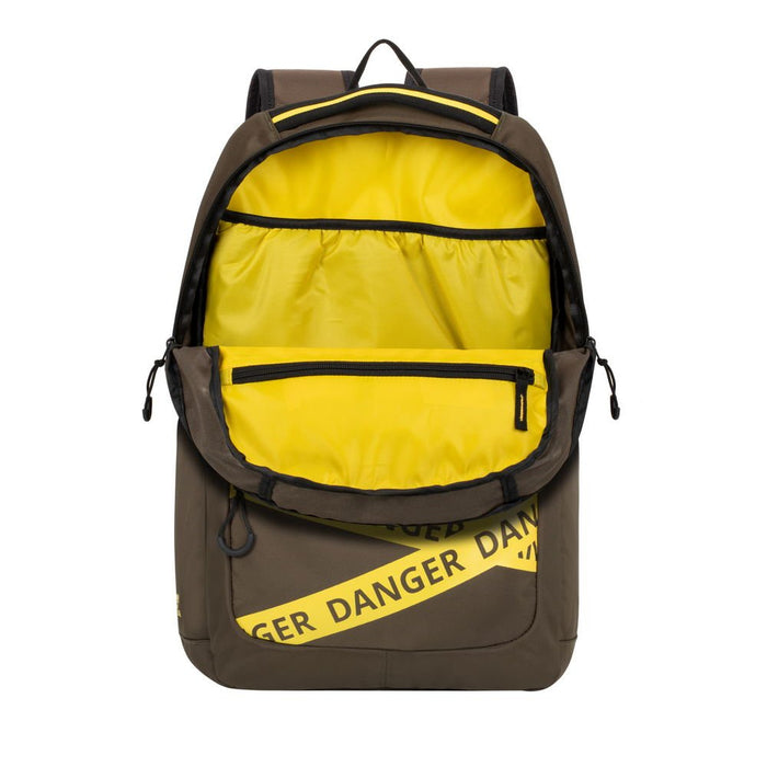 EAN 4260709010489 - Rivacase Erebus 39,6 cm (15.6") Mochila Caqui, Amarillo imagen 6