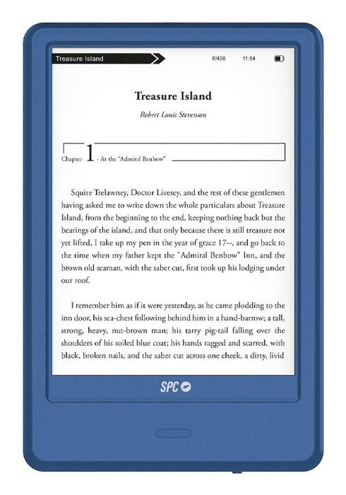EAN 8436609913878 - SPC Dickens Light 2 Pro lectore de e-book Pantalla táctil 8 GB Azul imagen 1