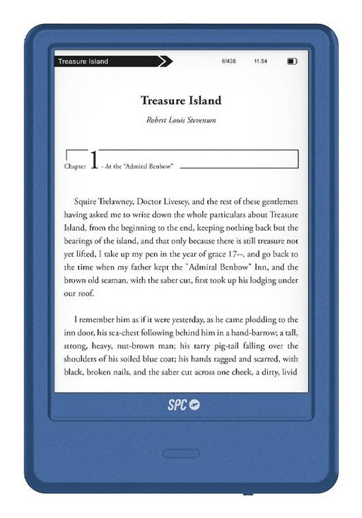 EAN 8436609913878 - SPC Dickens Light 2 Pro lectore de e-book Pantalla táctil 8 GB Azul imagen 1