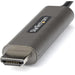 EAN 0065030888981 - StarTech.com CDP2HDMM4MH adaptador de cable de vídeo HDMI tipo A (Estándar) Negro, Plata imagen 2