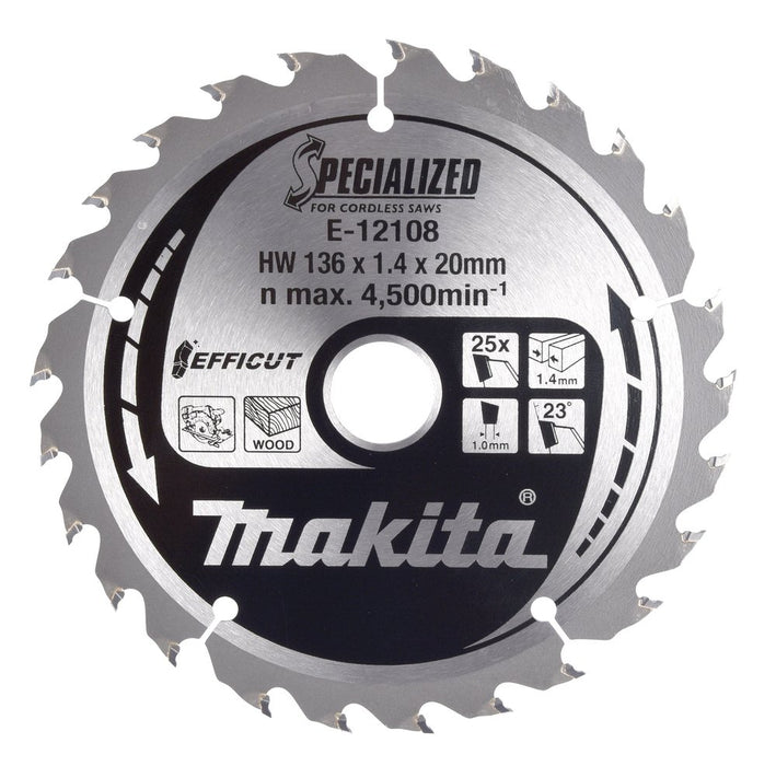 EAN 0088381585484 - Makita E-12108 hoja de sierra circular 1 pieza(s) imagen 1