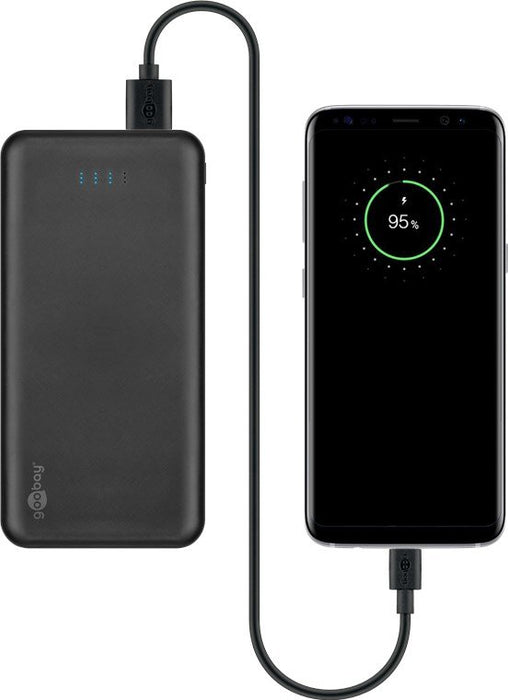 EAN 4040849408915 - Goobay 40891 batería externa Polímero de litio 10000 mAh Negro imagen 5