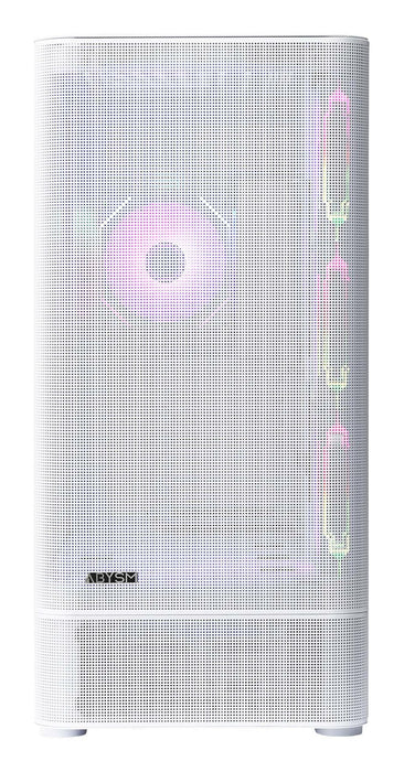 Caja Atx Abysm Danube Sava H500 Ii Air White 2x3.5" 3x2.5" 2xusb3.0 1xusb-C Gpu 400mm