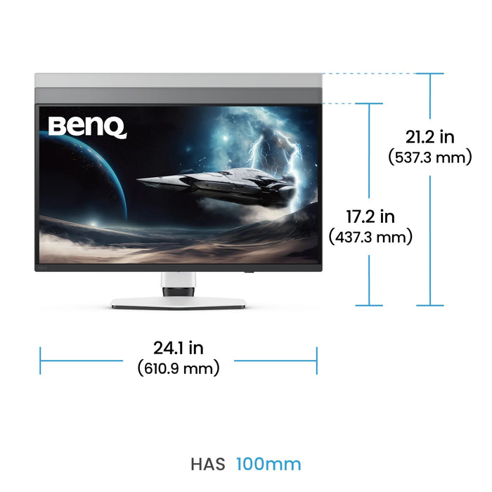 EAN 4718755097379 - BenQ EX271QZ pantalla para PC 68,6 cm (27") 2560 x 1440 Pixeles Quad HD LED Negro, Blanco imagen 7