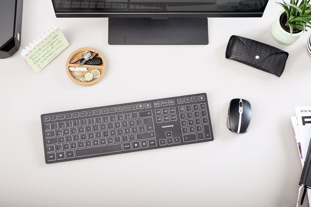 EAN 4025112097140 - CHERRY KW 9100 SLIM teclado Universal RF Wireless + Bluetooth Negro imagen 12