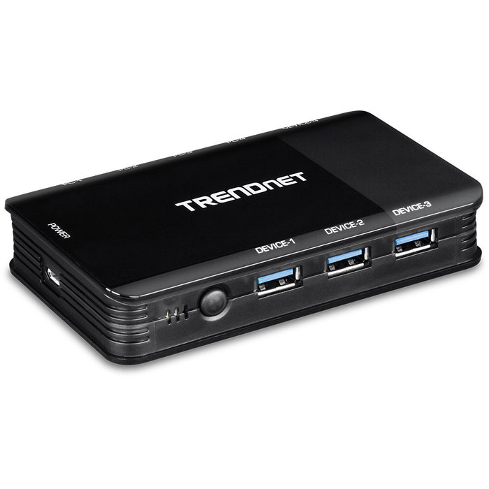 EAN 0710931170245 - Trendnet TK-U404 interruptor automatizado imagen 1