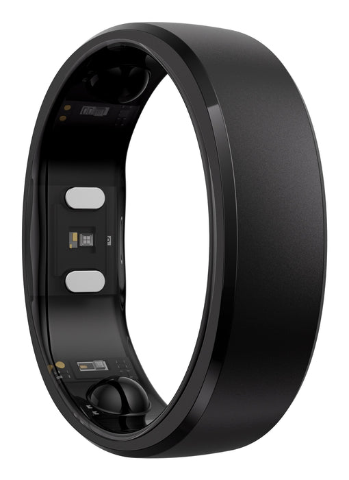 Ringconn Smart Ring Gen2 Für Frauen Und Männer - Schlaf- Und Fitness Tracking Wearable - Herzfrequenz - Matt-Schwarz Grösse 14
