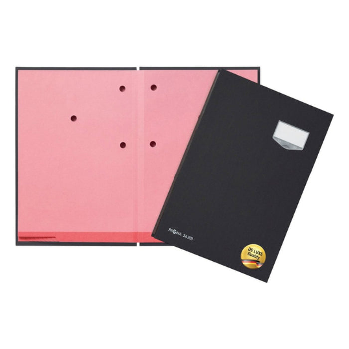 EAN 4013951000957 - Pagna 24201-04 carpeta Cartón Negro A4 imagen 1