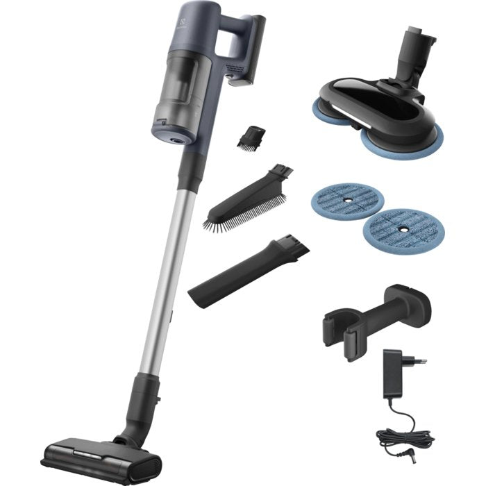 EAN 7333394038216 - Electrolux EP61H21WET Aspiradora escoba 2 en 1 Batería Secar Sin bolsa 0,6 L 85 W Azul 2,5 Ah imagen 3