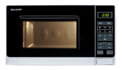 EAN 4974019744292 - Sharp Home Appliances R-242INW microondas Plata Solo microondas Encimera 20 L 800 W imagen 1