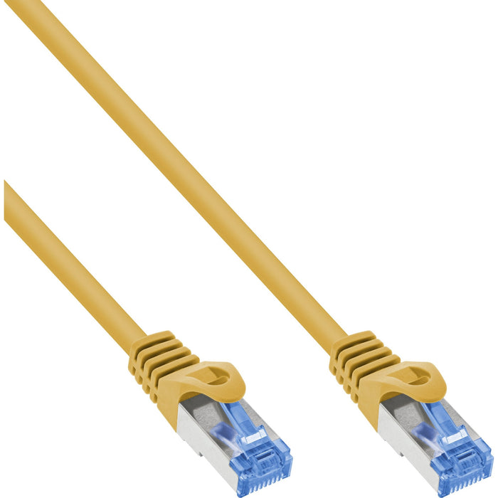 Inline® Patch Cable, Cat.6a, S/Ftp, Tpe (Lszh), Cca, Yellow, 1m