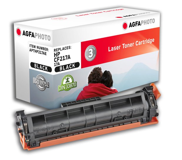 EAN 4250164858474 - AgfaPhoto APTHP217AE cartucho de tóner 1 pieza(s) Compatible Negro imagen 1