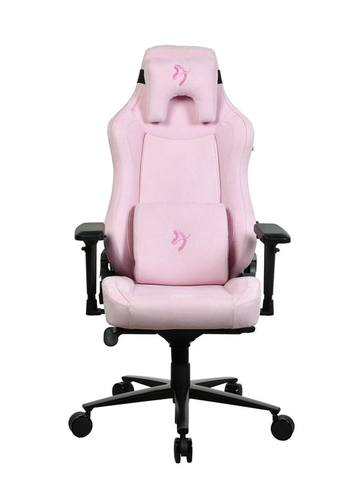 Arozzi Vernazza Supersoft Fabric Gaming Chair - Pink
