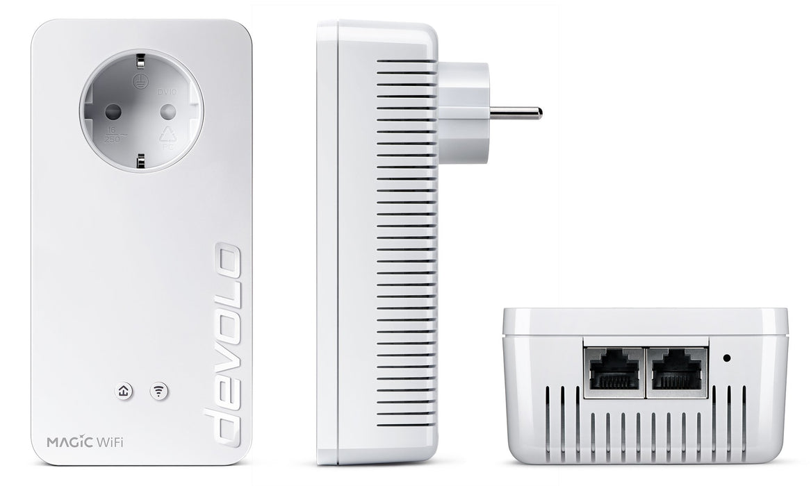 EAN 4250059686250 - Devolo MAGIC 2 WiFi next Multiroom Kit 2400 Mbit/s Ethernet Blanco 3 pieza(s) imagen 2